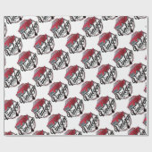 ヴィンテージのガレージのトラック ラッピングペーパー (フラット)