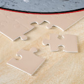 ヴィンテージのガレージのレトロCamaro ジグソーパズル (側面)