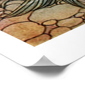 ヴィンテージのガーリー海の下の美しい人魚 ポスター (角)