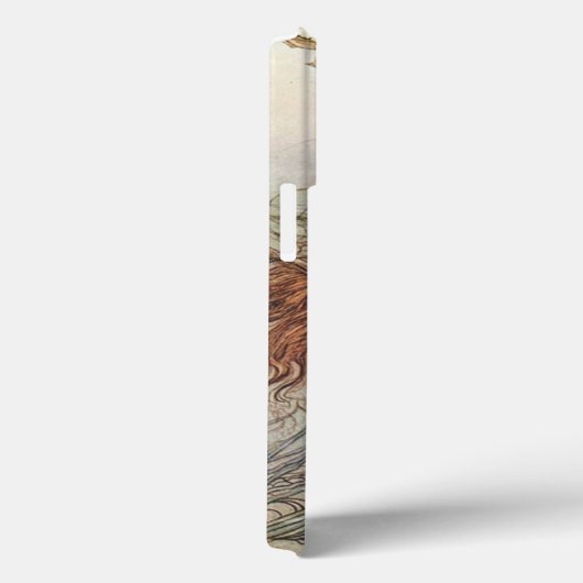 ヴィンテージのガーリー海の下の美しい人魚 Case-Mate iPhoneケース (裏面 / 右)