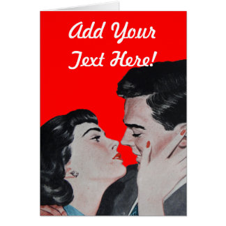 ヴィンテージのキスカード