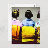 ヴィンテージのキモカラフルノスとオビス2 ポストカード (正面/裏面)