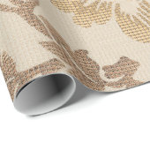 ヴィンテージのキャンバスのスタイル39の包装紙ロール ラッピングペーパー (ロールコーナー)