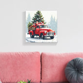 ヴィンテージのキャンバス画 キャンバスプリント (インサイチュ (リビング))