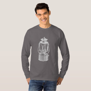 ヴィンテージのキャンプのランタン Tシャツ