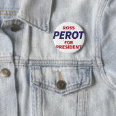 ヴィンテージのキャンペーンロゴロスPerot 缶バッジ (インサイチュ)