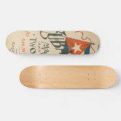 ヴィンテージのキューバLibre旅行 スケートボード (横)