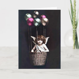 ヴィンテージのキューピッド カード