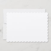 ヴィンテージのキューピッド ラブ 招待状 (裏面)