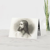 ヴィンテージのキリスト教イエスとヴァージンマリア シーズンカード (裏面)