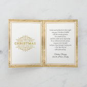 ヴィンテージのキリスト降誕のクリスマス I クラシックな宗教的デザイン ノートカード (内部)