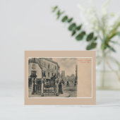 ヴィンテージのキングストン・アップオン・テムズの街の風景 ポストカード (スタンド正面)