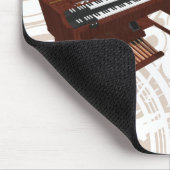 ヴィンテージのキーボード: 3Dモデル: マウスパッド (コーナー)