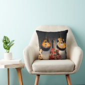 ヴィンテージのギター クッション (椅子)