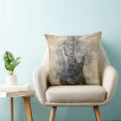 ヴィンテージのギター クッション (椅子)