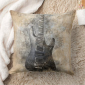 ヴィンテージのギター クッション (ブランケット)