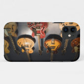 ヴィンテージのギター Case-Mate iPhoneケース (裏面(横))