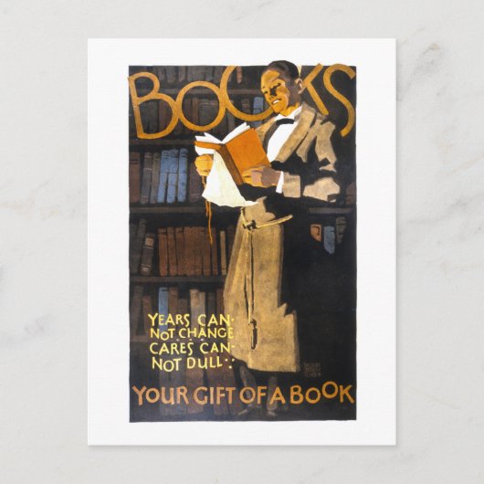 ヴィンテージのギフトポスター ポストカード (正面)