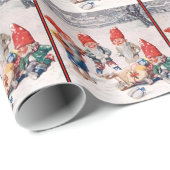 ヴィンテージのギフト配達事故 ラッピングペーパー (ロールコーナー)