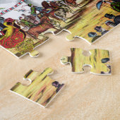 ヴィンテージのギブソンのサーカスの芸術のパズル ジグソーパズル (側面)