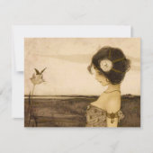 ヴィンテージのギリシャの新しい招待状 招待状 (正面)