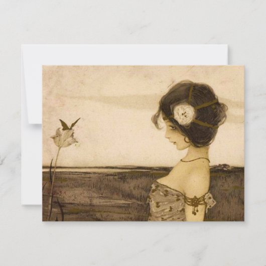 ヴィンテージのギリシャの新しい招待状 招待状 (正面)