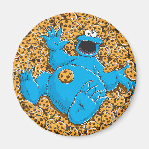 ヴィンテージのクッキーのモンスターおよびクッキー マグネット