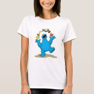 ヴィンテージのクッキーモンスターのセサミかすこと Tシャツ