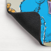 ヴィンテージのクッキーモンスターの食べ物のクッキー マウスパッド (コーナー)