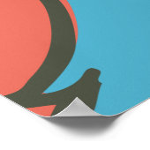 ヴィンテージのクッキーモンスター ポスター (角)