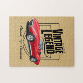 ヴィンテージのクラシックで変換可能な伝説 ジグソーパズル (横)