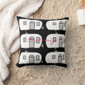 ヴィンテージのクラシックなトレーラーによって円形にされるキャラバン クッション (ブランケット)