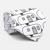 ヴィンテージのクラシックなトレーラーによって円形にされるキャラバン ネクタイ (ロール)