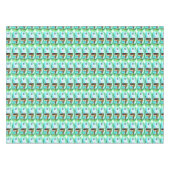 ヴィンテージのクラシックなトレーラーのキャラバンThunder_Cove テーブルクロス (正面(横))