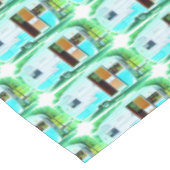 ヴィンテージのクラシックなトレーラーのキャラバンThunder_Cove テーブルクロス (アングル)