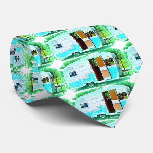 ヴィンテージのクラシックなトレーラーのジプシーのキャラバン ネクタイ (ロール)