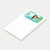 ヴィンテージのクラシックなトレーラーのジプシーのキャラバン ポストイット (アングル)