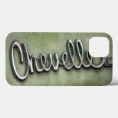 ヴィンテージのクラシックなChevelleのクロムフォント Case-Mate iPhoneケース (裏面 (横))