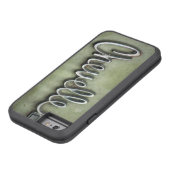 ヴィンテージのクラシックなChevelleのクロムフォント Case-Mate iPhoneケース (底)