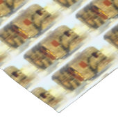 ヴィンテージのクラシックによって風化させる木製のキャラバン テーブルクロス (アングル)