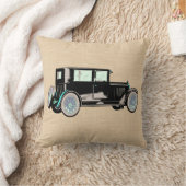 ヴィンテージのクラシックカーの自動車カスタムの枕 クッション (ブランケット)