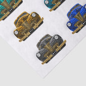 ヴィンテージのクラシック車 薄葉紙 (詳細)