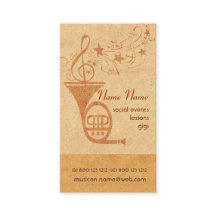 ヴィンテージのクラシック音楽のフレンチ・ホルン- DJ