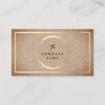 ヴィンテージのクラフトによって印刷される社会的な名刺