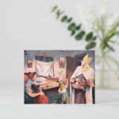 ヴィンテージのクランプス訪問 ポストカード (スタンド正面)