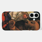 ヴィンテージのクリスマスおもちゃ、人形、テディベア Case-Mate iPhoneケース (裏面 (横))