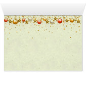 ヴィンテージのクリスマスのオーナメント (内部横(下))