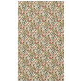 ヴィンテージのクリスマスのコラージュ テーブルクロス (正面)