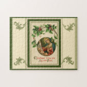 ヴィンテージのクリスマスの出生場面 ジグソーパズル (横)