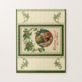 ヴィンテージのクリスマスの出生場面 ジグソーパズル (縦)